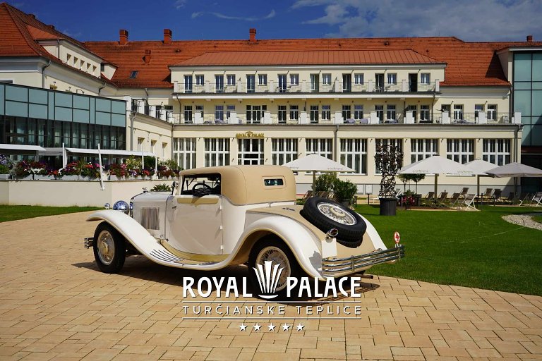 500 km slovenských v hoteli Royal Palace*****
