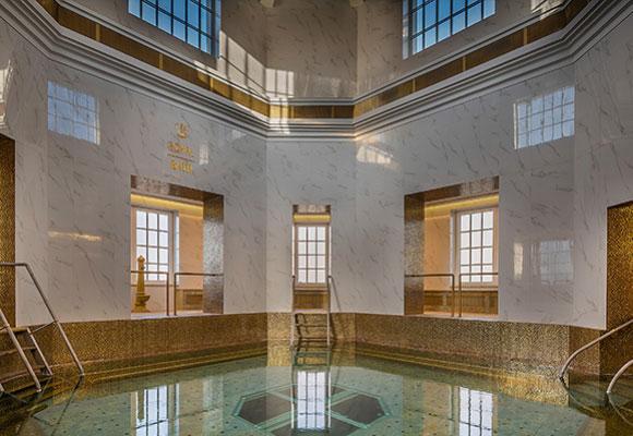 Kráľovský kúpeľ v Royal bath